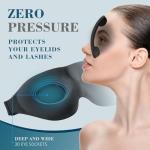 3D Contoured Sleep Mask for Side Sleepers