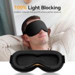 Weighted Blackout Sleep Mask for Deep Rest