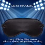 Silk Sleep Mask 4 Pack - Soft Satin Eye Covers