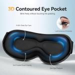 Weighted Blackout Sleep Mask for Deep Rest