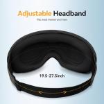 Weighted Blackout Sleep Mask for Deep Rest
