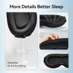 Weighted Blackout Sleep Mask for Deep Rest