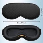Weighted Blackout Sleep Mask for Deep Rest