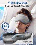 Weighted Eye Mask for Deep Sleep and Relaxation