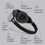 Manta Slim Sleep Mask – Lightweight Blackout Eye Mask