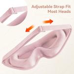 3D Contoured Sleep Mask for Light Blocking