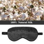 Silk Eye Mask Set with Ear Plugs & Bags