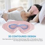 3D Contoured Sleep Mask for Light Blocking