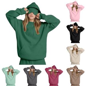 Comfy Travel Hoodie with Built-In Eye Mask