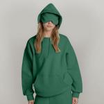 Comfy Travel Hoodie with Built-In Eye Mask