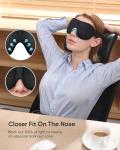 3-Pack 3D Eye Masks for Side Sleepers