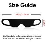 FRESHME Zero Pressure Sleep Mask - Soft Blockout Eye Mask