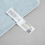 Cooling Comforter for King Size Bed - Gray Blue