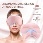 FlyCoco 3D Contoured Light Blocking Sleep Mask