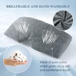 FRESHME Soft Cotton Sleep Eye Mask - Light Blocking