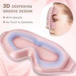 FlyCoco 3D Contoured Light Blocking Sleep Mask