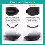 Bucky 40 Blinks Eye Mask for Comfortable Sleep