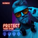Bloomoak Blue Green Light Blocking Glasses