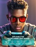 TIJN Sleep Glasses: 99.9% Blue Light Blocking