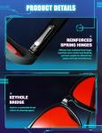 TIJN Sleep Glasses: 99.9% Blue Light Blocking