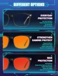 TIJN Sleep Glasses: 99.9% Blue Light Blocking