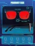 TIJN Sleep Glasses: 99.9% Blue Light Blocking