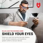 NoCry Blue Light Blocking Glasses for Comfort