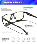 Blue Light Blocking Glasses for Eye Protection