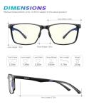 Blue Light Blocking Glasses for Eye Protection