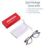 ANDWOOD Blue Light Blocking Glasses for All