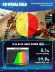 TIJN Blue Light Blocking Sleep Glasses with Red Lenses