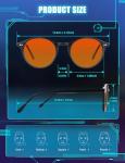 TIJN Orange Blue Light Blocking Glasses for Better Sleep