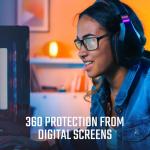 Amber Gaming Glasses for Blue Light Blocking