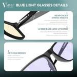 Blue Light Blocking Glasses for Sleep and Eye Comfort
