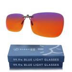 Orange Blue Light Glasses for Better Sleep Quality
