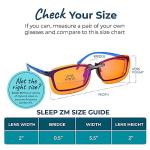 Orange Blue Light Glasses for Better Sleep Quality
