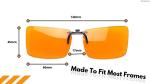 Vyzia Clip-On Blue Light Blocking Sleep Glasses