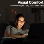 Vyzia Clip-On Blue Light Blocking Sleep Glasses