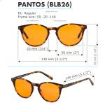 Amber Blue Light Blocking Glasses for Better Sleep