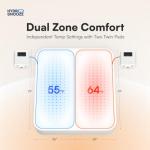 HydroSnooze Dual Zone Mattress Pad Cooling System