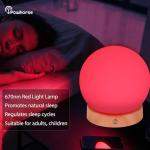 Red Light Sleep Lamp with Remote and Timer
