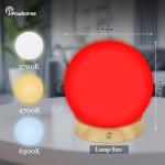 Red Light Sleep Lamp with Remote and Timer