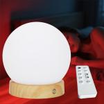 Red Light Sleep Lamp with Remote and Timer