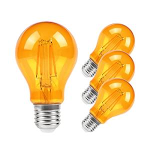 Warm Amber LED Edison Bulbs for Better Sleep