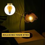 Warm Amber LED Edison Bulbs for Better Sleep