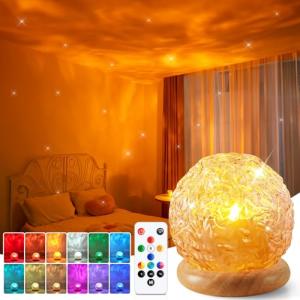 Mubarek Crystal Light Projector with 216 Mood Modes