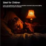 Amber Sleep Light Bulbs with Remote Control (4 Pack)