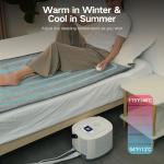 Portable Bed Cooling System for Optimal Sleep