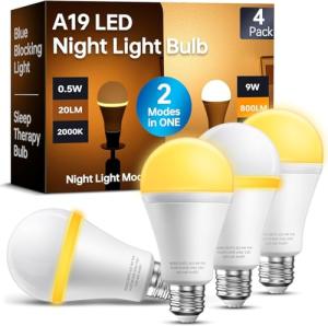Blue Light Blocking Bulbs for Better Sleep
