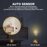 Grey Stones & White Lotus Plug-in Night Light